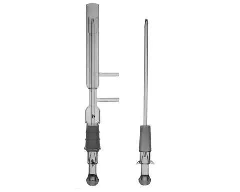 Demountable Torch with Extra Removable 1.0mm Tip