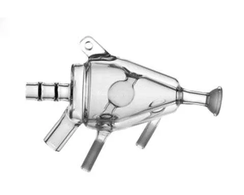 Conical Spray Chamber, Water-Cooled, Quartz