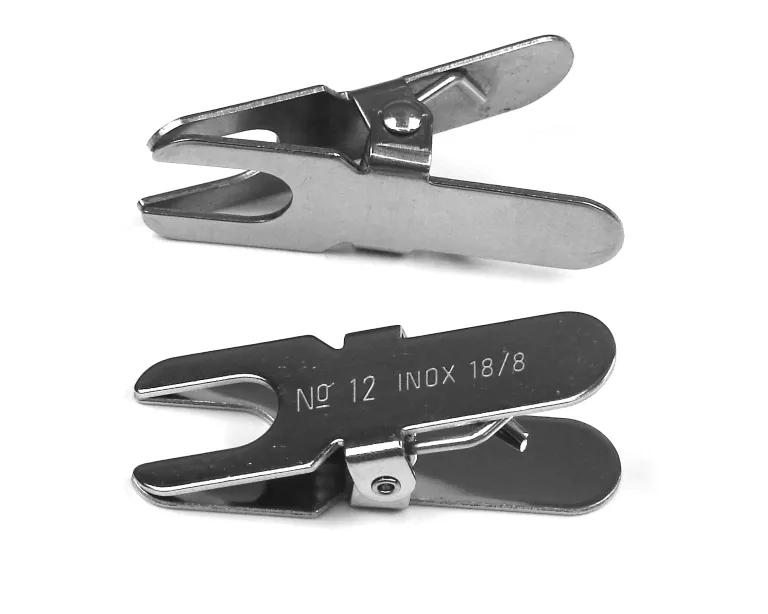 Clamp, Stainless Steel, #12, 2/pkg