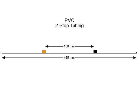 蠕动泵管2-Stop PVC Orange-Black Pump Tubing