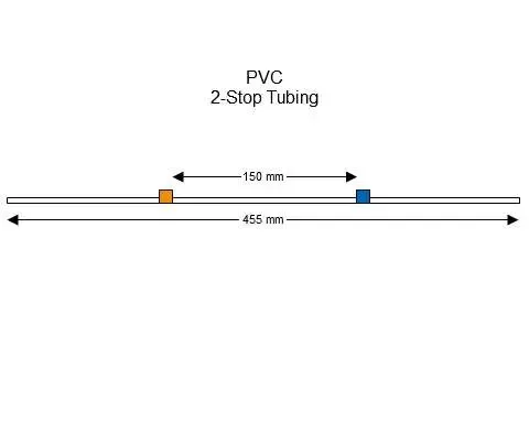 PVC 2-Stop 蠕动泵管 Orange-Blue Pump Tubing