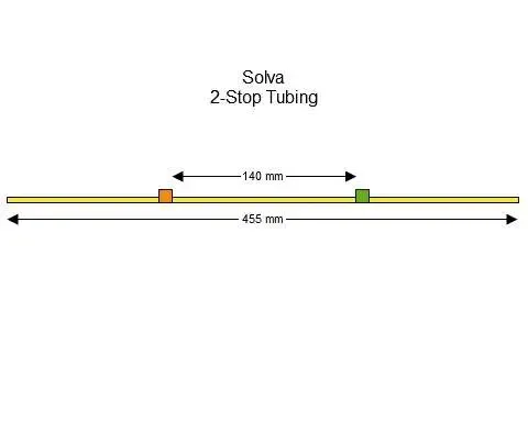 Solva 2-Stop蠕动泵管(橙色绿色)