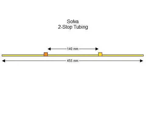 Solva 2-Stop蠕动泵管(橙色/黄色)