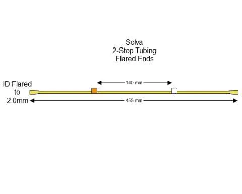 蠕动泵管Flared 2-Stop Solva Orange-White Pump