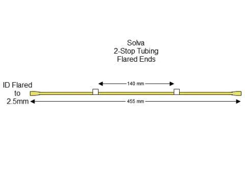 蠕动泵管Flared 2-Stop Solva White-White Pump