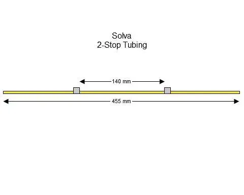 Solva 2-Stop蠕动泵管(灰色/灰色)