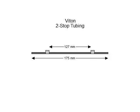 Viton 2-Stop蠕动泵管(灰色/灰色)