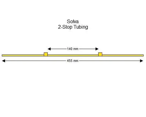 Solva 2-Stop蠕动泵管(黄色/黄色)