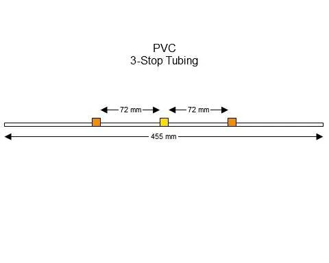 蠕动泵管3-Stop PVC Orange-Yellow Pump Tubing