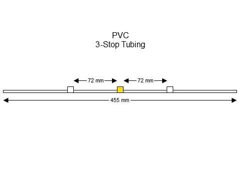 蠕动泵管3-Stop PVC White-Yellow Pump Tubing