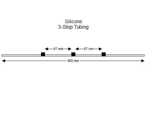 蠕动泵管3-stop Silicone Black-Black Pump Tubing