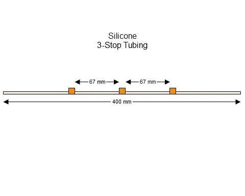 蠕动泵管3-stop Silicone Orange-Orange Pump