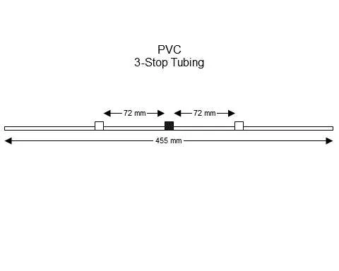 蠕动泵管3-Stop PVC White-Black Pump Tubing
