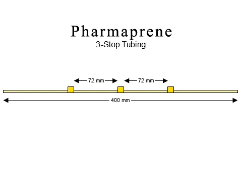 蠕动泵管3-Stop Pharmaprene Yellow-Yellow Pump