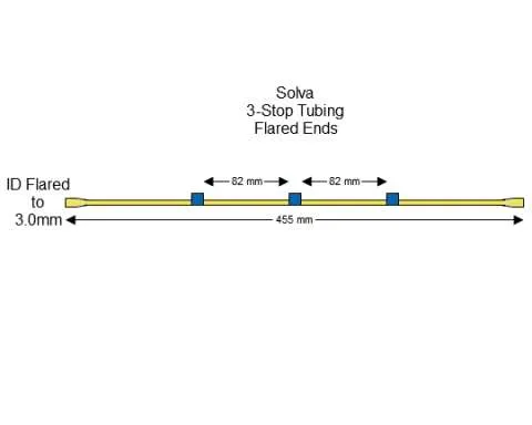 蠕动泵管Flared 3-Stop Solva Blue-Blue Pump