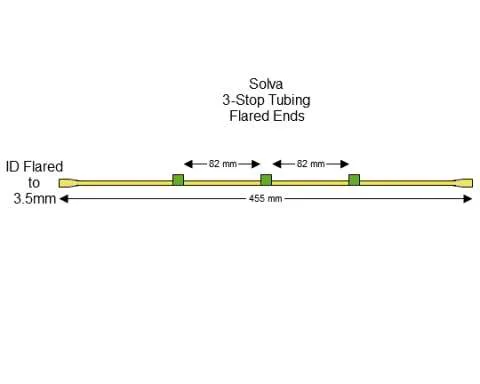 蠕动泵管Flared 3-Stop Solva Green-Green Pump